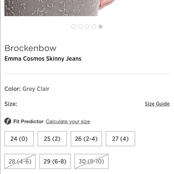 𝅺BROCKENBOW Emma Cosmos Skinny Pant Jeans - Picture 9 of 9